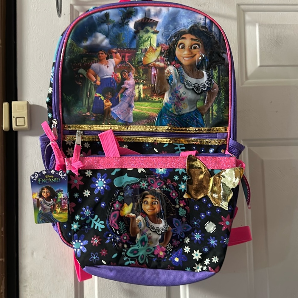 DISNEY ENCANTO BACKPACK & LUNCHBOX SET: NEW WITH TAGS